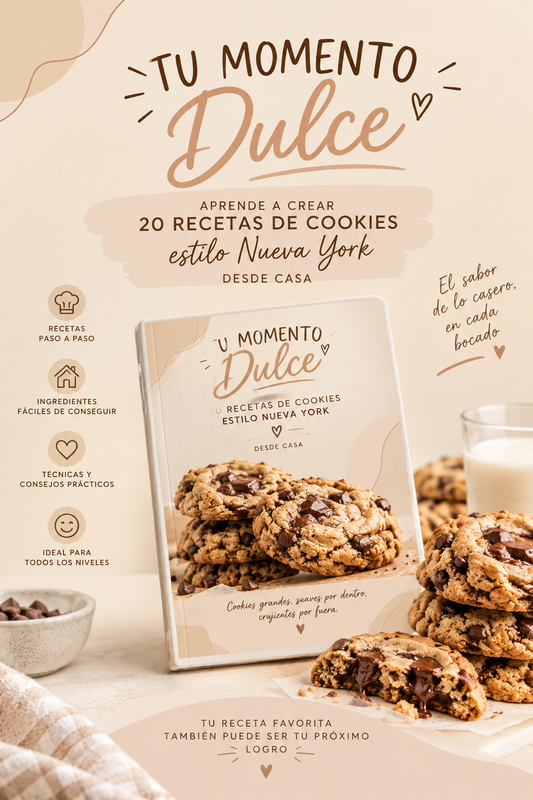tu momento dulce + de 20 recetas de cookies